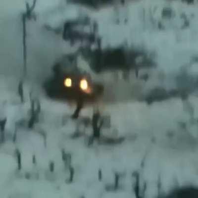 Another angle of Bradley slaughtering the T-90