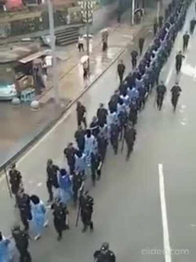 More leaked footage of Uighur Muslims being sent to Chinese concentration camps