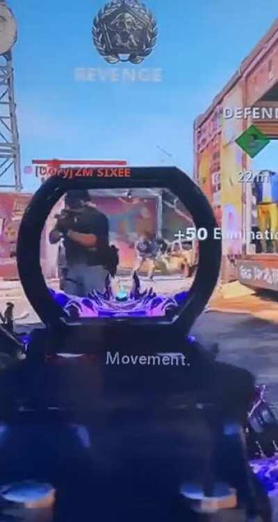 Shooting blanks?? Sorry for crappy quality.. he should had died!