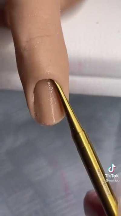 This makes me physically cringe(I know its rubber)