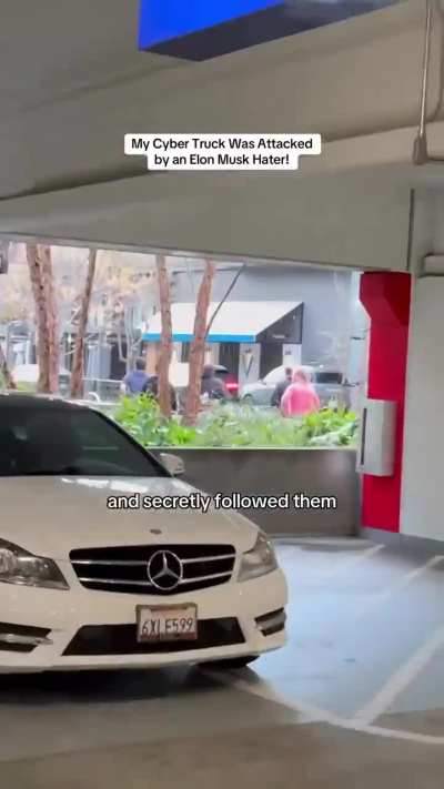 Man gets arrested after kicking a Cybertruck in California