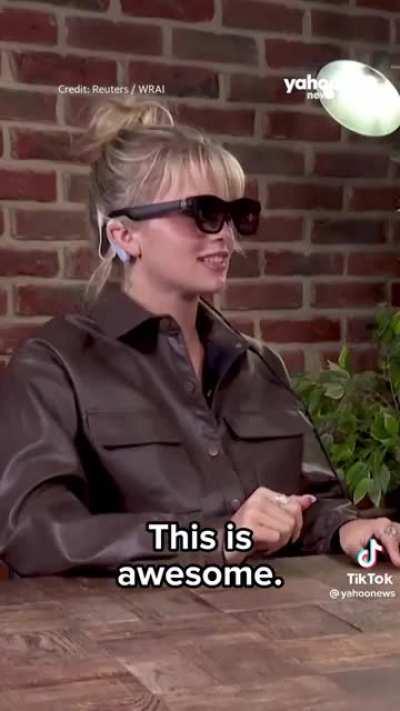 New AI-powered smart glasses help deaf and hard-of-hearing people with real time subtitles.