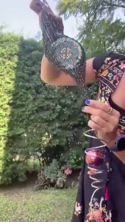 Kaleidoscope effect.