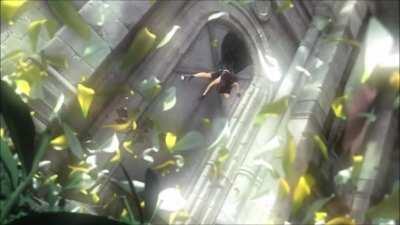 Tifa's fight in the church