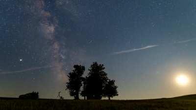 A night out watching the skies