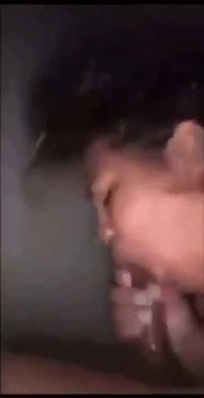 Idk her @ but most definitely head game strong 😩🍆💦