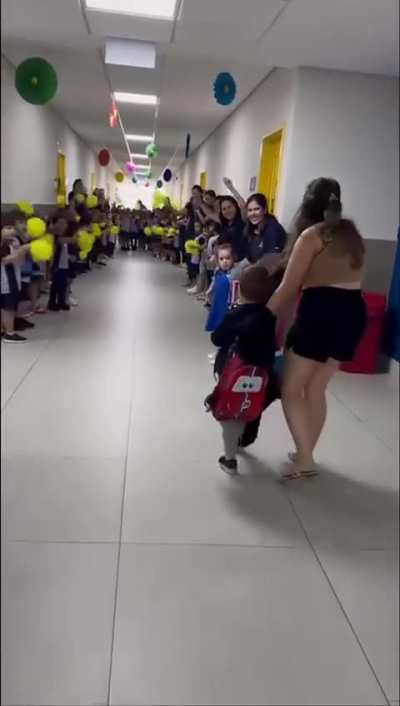 A true superhero….The hug was a gut punch 🥺🥰