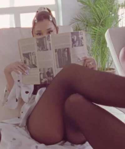 Ariana Grande being a tease