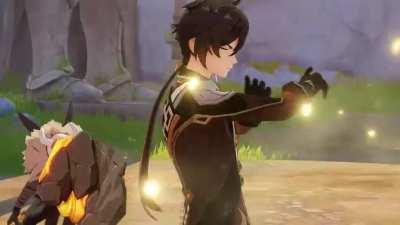 Zhongli's trailer but something is definitely wrong