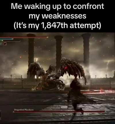 The never ending battle