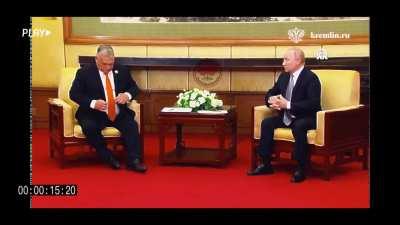 (AI) Orbán Putyinnal tárgyal Kínában