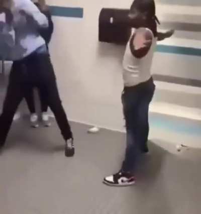 Lil dude embarrassing him