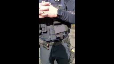 Woke Karen Harasses Police And Gets Arrested