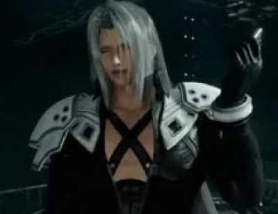 Who is Sephiroth on the phone with? Wrong answers only.