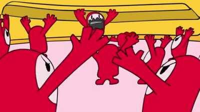 Pau no cu do patrão