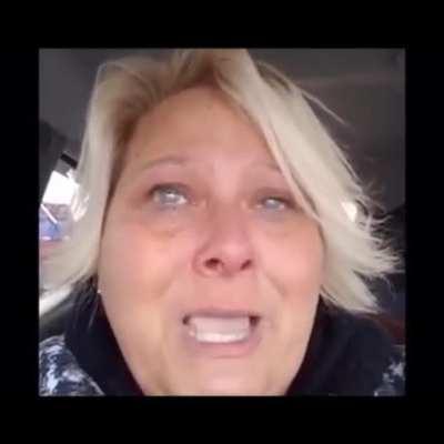 Beautiful. She has faith in Jesus.