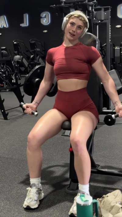 Working out - Instagram - February 2024