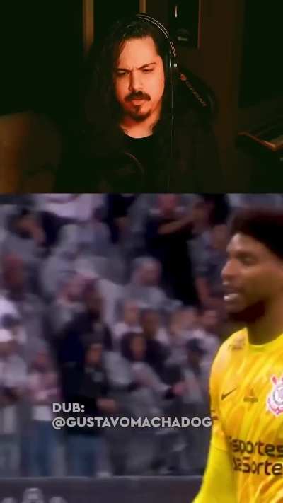 Reação do Hugo Souza a expulsão do Félix Torres