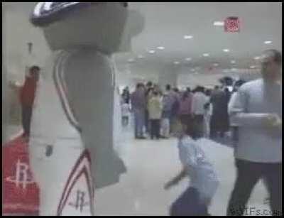 Never scare the kids