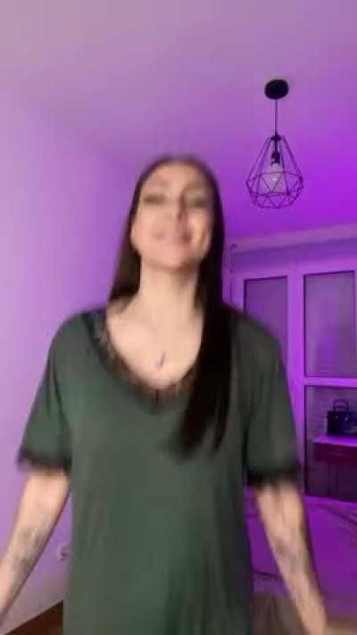 What are you going to do if you see me doing TikTok’s like this in front of you…