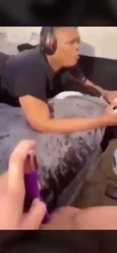 Making your significant other uncomfortable.