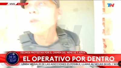 Les arruinaron el almuerzo a los narcos, que falta de consideración