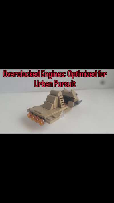 [MOC] The Aka’liit Speeder: Bringing a 2002 Comic 