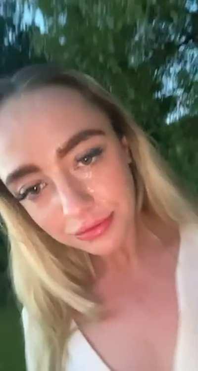 He painted my face really good