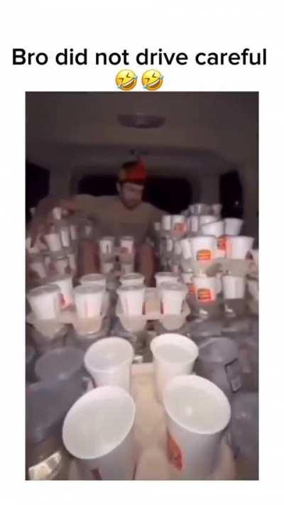 Drive careful hahahaha