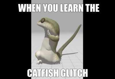 When you learn the catfish glitch [video]