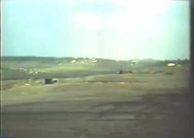 The range of a M132 Armored Flamethrower