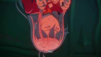 I got scared when 'she' appeared