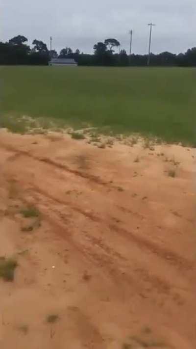 WCGW Trying to jump above the motorcycle