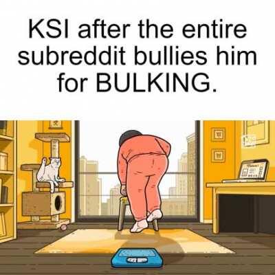 Sad and powerful KSI.