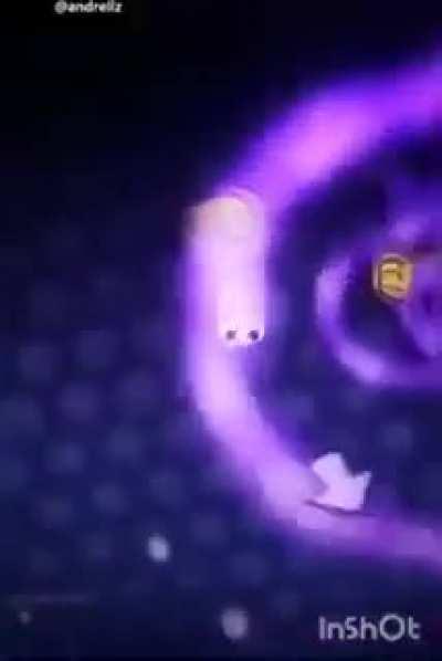 My favorite anime game slither.io