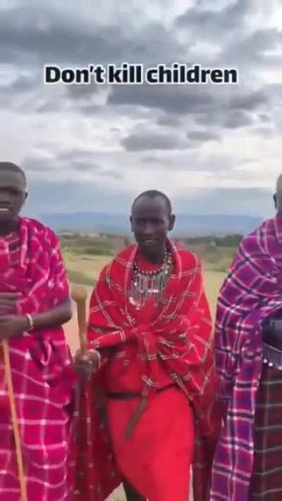 Maasai tribesmen of Kenya have a message for the Islamic Republic