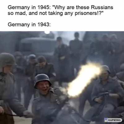 the germans had no chill