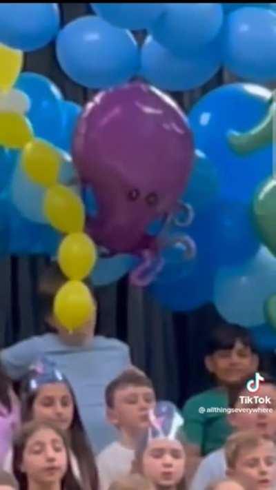 Poor dude wanted a needle bad