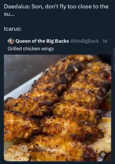 I gotta fly, old man 