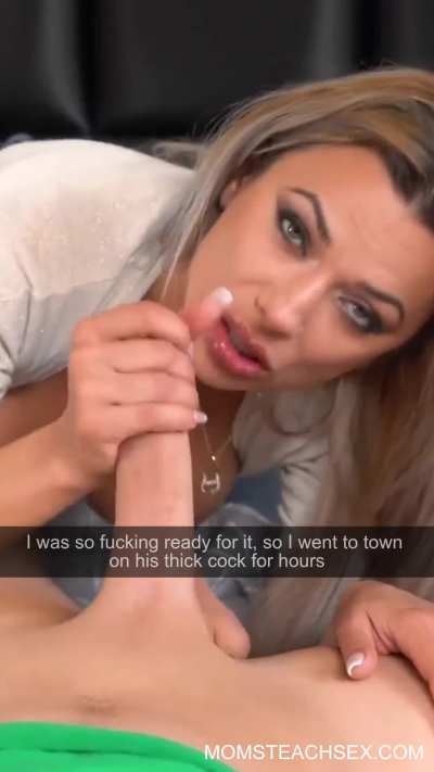 Nothing was gonna get in between me and my son's cock