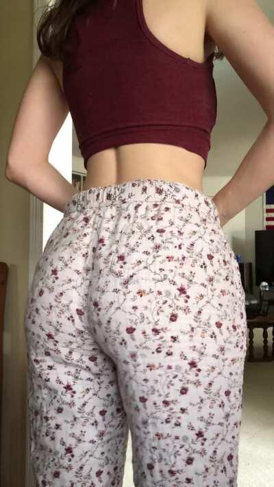 [F]or some reason, my pants always end up on the floor. 🙃