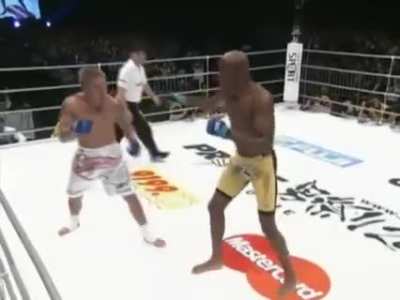 Anderson Silva vs. ehh WHO? : Amazing Heel lock Ryo Chonan 🐱‍👤