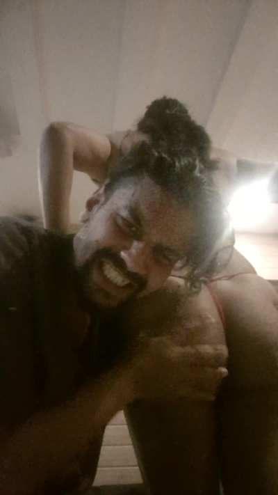 Smacking this Dirty Creampie Slut's Ass in her String!