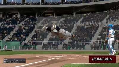[MLB The Show 21] That’s an odd home run celebration