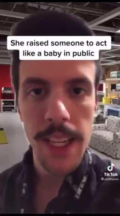 pewds as an IKEA employee be like: