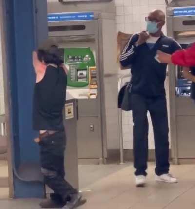 Armless man gets kicked for saying the N-word