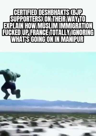 Idk what's happening in Manipur but it's surely Nehru's fault 👍