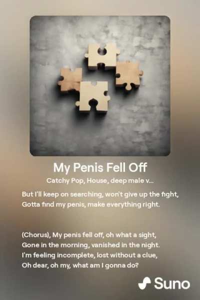 My Penis Fell OFF