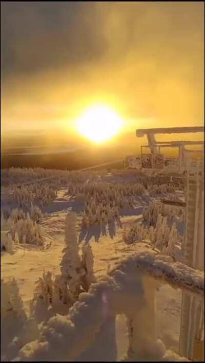 🔥 Incredible view at zero below.