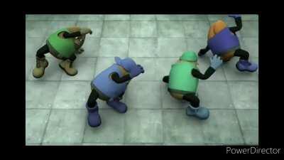 Killer bean dance scene with redsuns theme